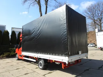 Renault Master skrzynia plandeka 10 palet 165KM 594417 - bok tyl