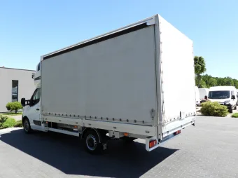 Renault Master skrzynia plandeka 10 palet 165KM 634441 - bok tyl