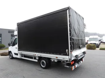 Renault Master skrzynia plandeka 9 palet 165KM 755938 - bok tyl