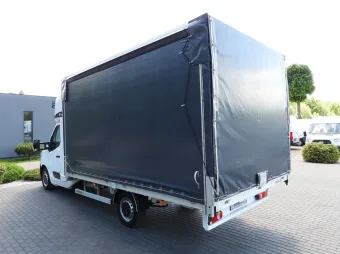 Renault Master skrzynia plandeka 10 palet 165KM 799350 - bok tyl