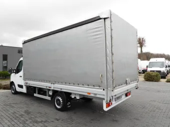Renault Master skrzynia plandeka 10 palet 165KM 931699 - bok tyl