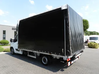 Renault Master skrzynia plandeka 10 palet 165KM 940813 - bok tyl