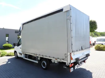Renault Master skrzynia plandeka 9 palet 165KM 941311 - bok tyl