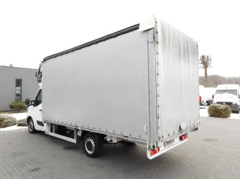 Renault Master skrzynia plandeka 10 palet 165KM 941360 - bok tyl