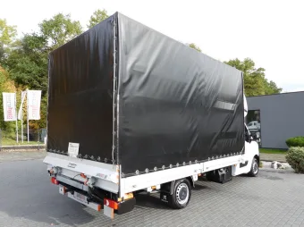 Renault Master skrzynia plandeka 10 palet 165KM 236577 - bok zabudowy