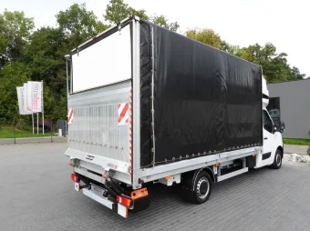 Renault Master skrzynia plandeka 9 palet 165KM 363881 - bok zabudowy