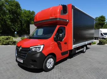 Renault Master skrzynia plandeka 10 palet 165KM 561027 - bok zabudowy