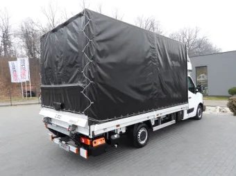 Renault Master skrzynia plandeka 9 palet 165KM 755938 - bok zabudowy