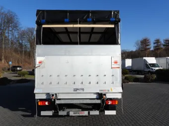 Renault Master skrzynia plandeka 9 palet 165KM 755969 - bok zabudowy