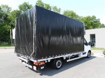 Renault Master skrzynia plandeka 10 palet 165KM 940813 - bok zabudowy