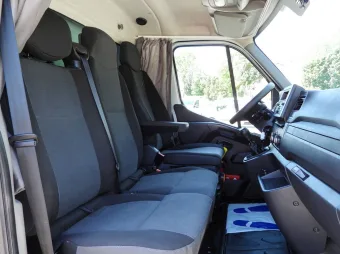 Renault Master skrzynia plandeka 9 palet 165KM 941311 - drzwi