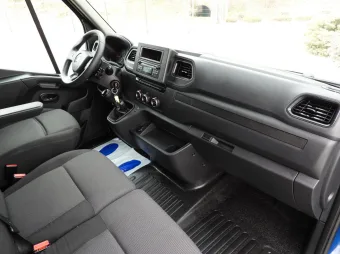 Renault Master skrzynia plandeka 10 palet 165KM 430338 - fotel kierowcy