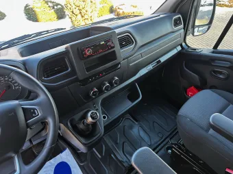 Renault Master skrzynia plandeka 9 palet 165KM 541688 - fotele