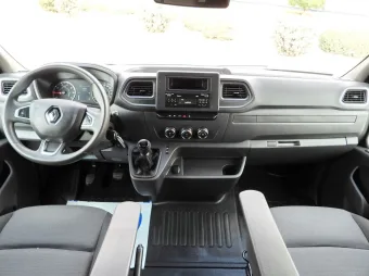 Renault Master skrzynia plandeka 10 palet 165KM 553225 - fotele