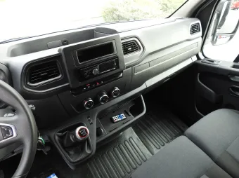 Renault Master skrzynia plandeka 10 palet 165KM 993955 - fotele