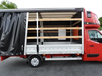 Renault Master skrzynia plandeka 10 palet 165KM 583427 - kabina