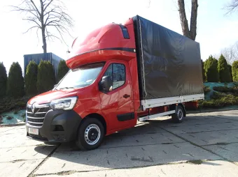 Renault Master skrzynia plandeka 10 palet 165KM 594417 - kabina