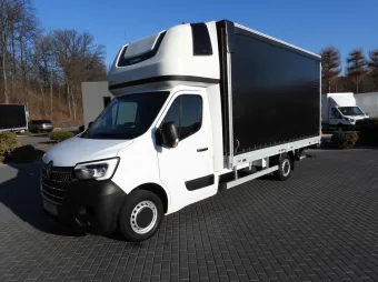 Renault Master skrzynia plandeka 9 palet 165KM 755969 - kabina