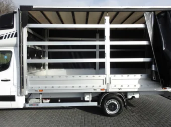 Renault Master skrzynia plandeka 10 palet 165KM 993955 - kabina