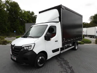 Renault Master skrzynia plandeka 8 palet 145KM 011816 - kokpit