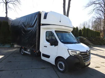 Renault Master skrzynia plandeka 10 palet 165KM 088722 - kokpit