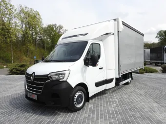Renault Master skrzynia plandeka 10 palet 165KM 527917 - kokpit