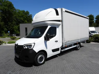 Renault Master skrzynia plandeka 10 palet 165KM 634441 - kokpit