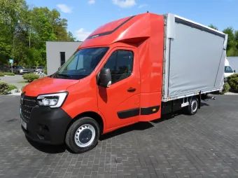 Renault Master skrzynia plandeka 8 palet 165KM 754052 - kokpit