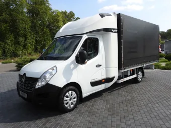 Renault Master skrzynia plandeka 8 palet 170KM 613631 - kola