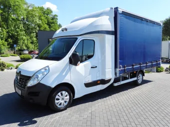 Renault Master skrzynia plandeka 8 palet 170KM 893694 - kola