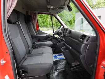 Renault Master skrzynia plandeka 10 palet 165KM 583427 - konsola