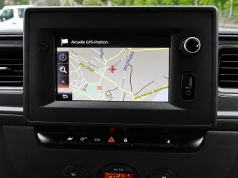 Renault Master skrzynia plandeka 10 palet 165KM 593853 - konsola