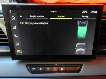 Renault Master skrzynia plandeka 10 palet 170KM 081555 - podsufitka