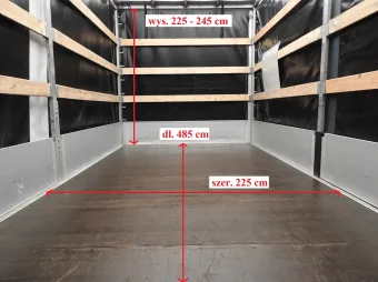 Renault Master skrzynia plandeka 10 palet 165KM 088722 - podwozie