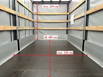 Renault Master skrzynia plandeka 10 palet 165KM 106876 - podwozie