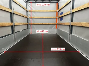 Renault Master skrzynia plandeka 10 palet 165KM 162171 - podwozie