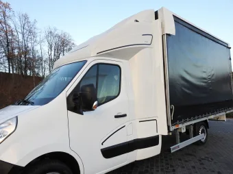 Renault Master skrzynia plandeka 10 palet 170KM 337511 - podwozie