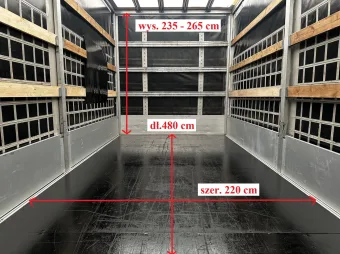 Renault Master skrzynia plandeka 10 palet 165KM 540793 - podwozie