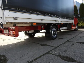 Renault Master skrzynia plandeka 10 palet 165KM 594417 - podwozie