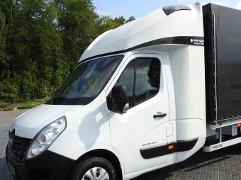 Renault Master skrzynia plandeka 8 palet 170KM 613631 - podwozie