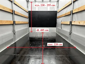 Renault Master skrzynia plandeka 10 palet 165KM 755185 - podwozie
