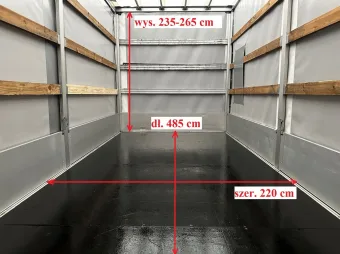 Renault Master skrzynia plandeka 10 palet 165KM 798766 - podwozie