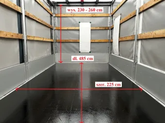 Renault Master skrzynia plandeka 10 palet 165KM 799364 - podwozie