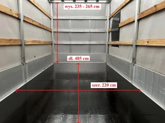 Renault Master skrzynia plandeka 10 palet 165KM 980587 - podwozie