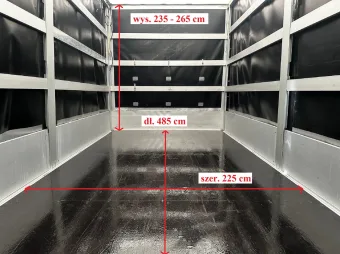 Renault Master skrzynia plandeka 10 palet 165KM 993955 - podwozie