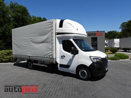 Renault Master skrzynia plandeka 10 palet 165KM 634441 - przod