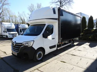 Renault Master skrzynia plandeka 10 palet 165KM 088722 - przod lewy
