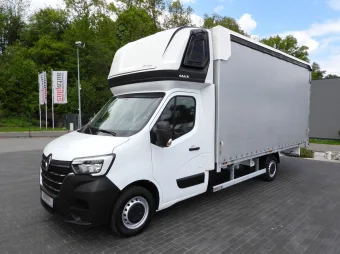 Renault Master skrzynia plandeka 10 palet 165KM 128523 - przod lewy