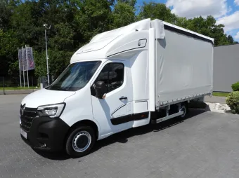 Renault Master skrzynia plandeka 10 palet 165KM 130368 - przod lewy