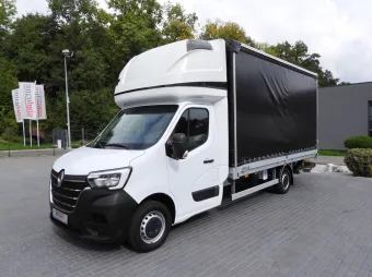 Renault Master skrzynia plandeka 9 palet 165KM 363881 - przod lewy